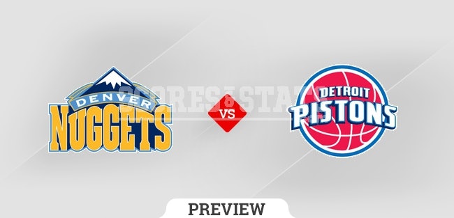 Palpite Detroit Pistons vs. Denver Nuggets 25 Jan 2022
