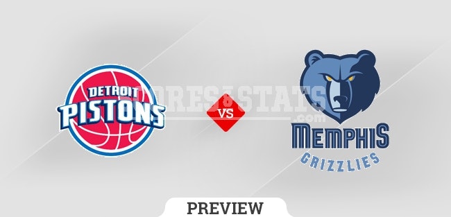 Palpite Memphis Grizzlies vs. Detroit Pistons 9 Dec 2022