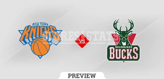 Palpite Milwaukee Bucks vs. New York Knicks 28 Jan 2022