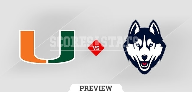 Miami Hurricanes vs. Connecticut Huskies Recap APR 1TH 2023