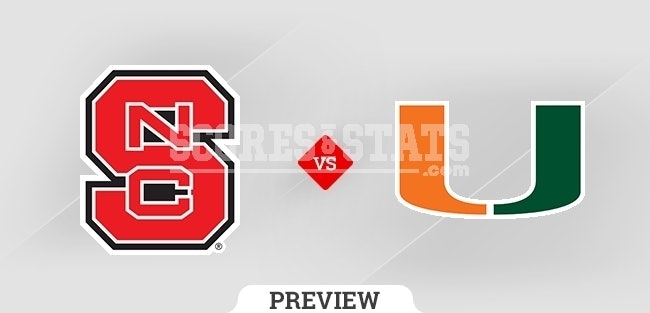 NC State Wolfpack vs. Miami Hurricanes Pick & Prediction DECEMBER 10th 2022