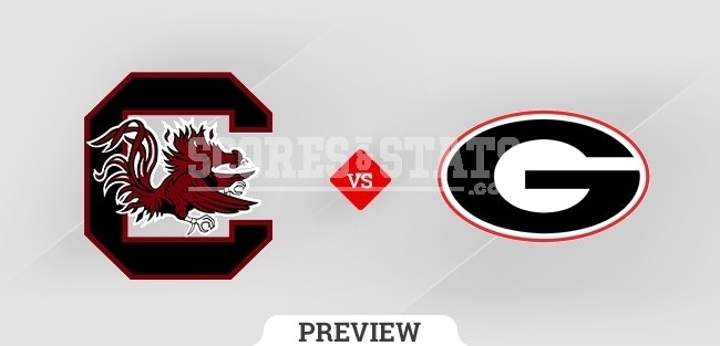 Pronostico Georgia Bulldogs vs. South Carolina Gamecocks 28 Jan 2023
