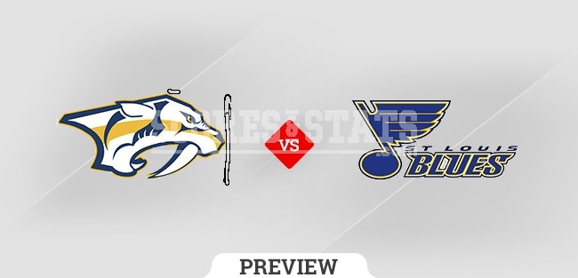 Nashville Predators vs. St. Louis Blues Pick & Prediction JAN 17TH 2022